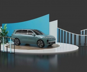 Modern Exhibition Hall-ID:681008107