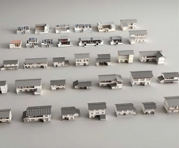 New Chinese Style Residential Building-ID:900341036