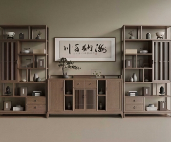 New Chinese Style Antique Rack-ID:368165024