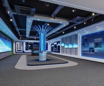 Modern Exhibition Hall-ID:105890992