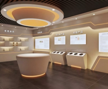 Modern Exhibition Hall-ID:390012033