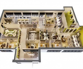 Modern A Bird's-eye View Of Home Decoration-ID:581445933