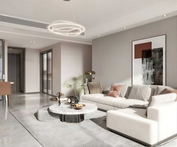 Modern A Living Room-ID:418958901