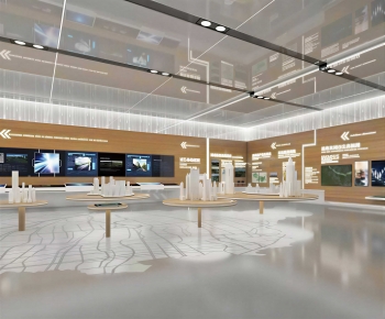 Modern Exhibition Hall-ID:232431892