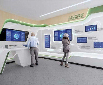 Modern Exhibition Hall-ID:637161024