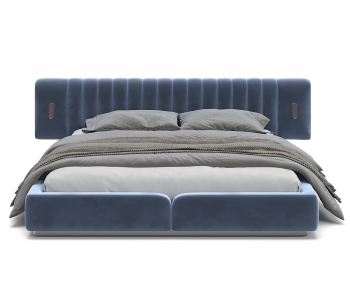 Modern Double Bed-ID:628127109
