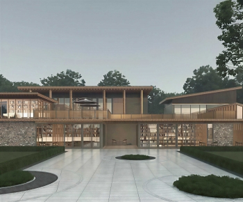 Modern Appearance Of Commercial Building-ID:689903972