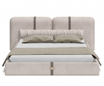Modern Double Bed-ID:628776072