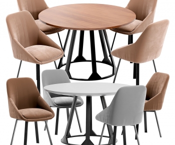 Modern Dining Table And Chairs-ID:624066114