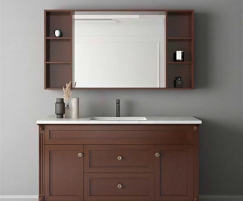 Modern Bathroom Cabinet-ID:522121914