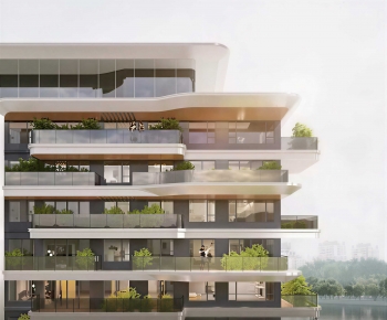 Modern Residential Building-ID:332789907