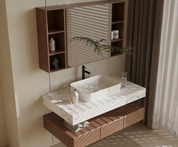 Modern Bathroom Cabinet-ID:875828988