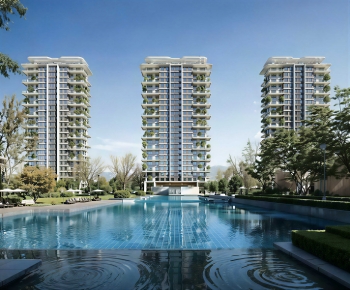 Modern Residential Building-ID:971234086