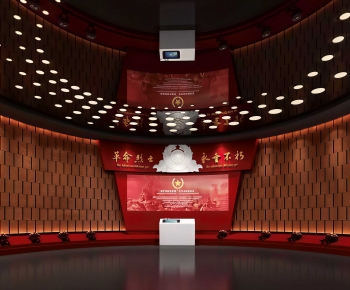 Modern Exhibition Hall-ID:141777049