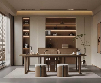 New Chinese Style Study Space-ID:407284027