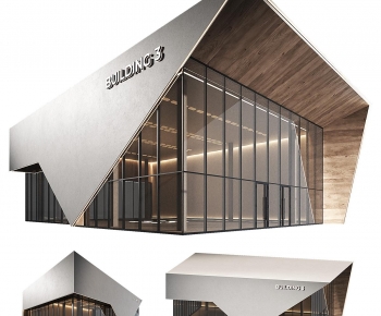 Modern Architecture Of Artistic Style-ID:580539948