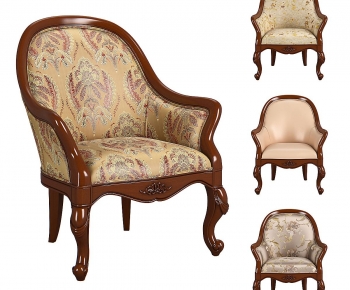 American Style Single Sofa-ID:463581119