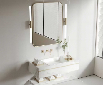 Modern Bathroom Cabinet-ID:971277954