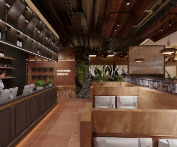 Industrial Style Restaurant-ID:448493963
