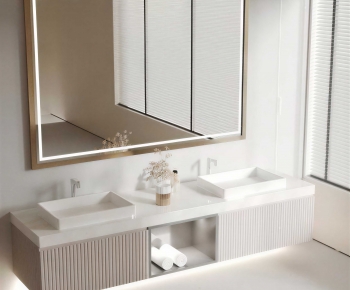 Modern Bathroom Cabinet-ID:497883087