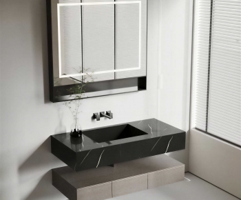 Modern Bathroom Cabinet-ID:901063925