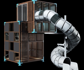 Modern Equipment For Children-ID:531167982