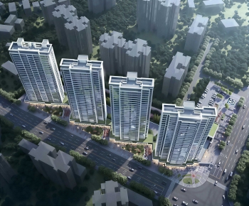 Modern Architectural Bird's-eye View Planning-ID:176954036