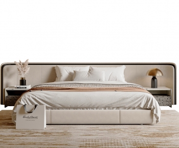 Modern Double Bed-ID:659539945