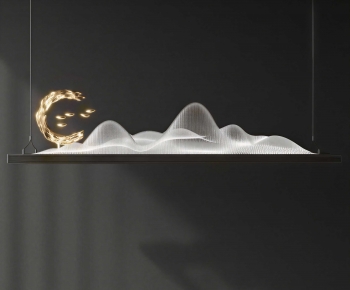 New Chinese Style Long Chandelier-ID:119519231