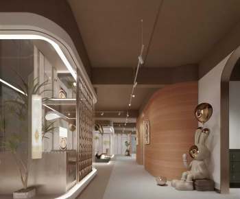 Modern Exhibition Hall-ID:265423068