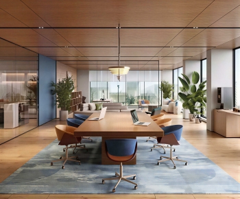 Modern Meeting Room-ID:551470995