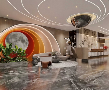 Modern Lobby Hall-ID:402210005