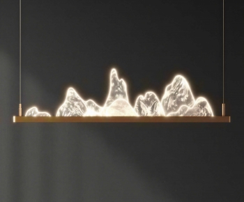 New Chinese Style Long Chandelier-ID:810129627