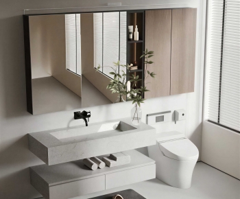 Modern Bathroom Cabinet-ID:918350248