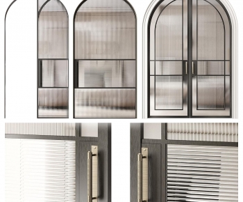 Simple European Style Double Door-ID:679590947