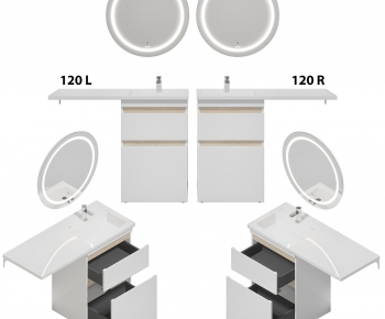 Modern Bathroom Cabinet-ID:745409018