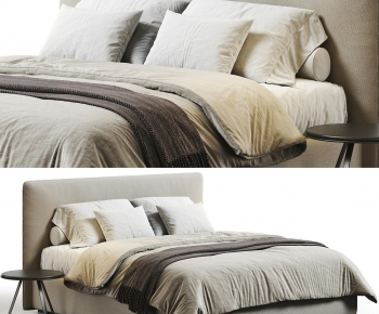 Modern Double Bed-ID:629195933