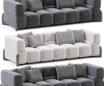 Modern Three-seat Sofa-ID:609132054