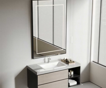 Modern Bathroom Cabinet-ID:697417974