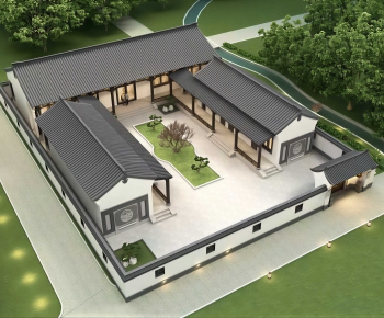 New Chinese Style Detached Villa-ID:660634046