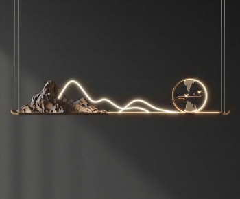 New Chinese Style Long Chandelier-ID:344393979