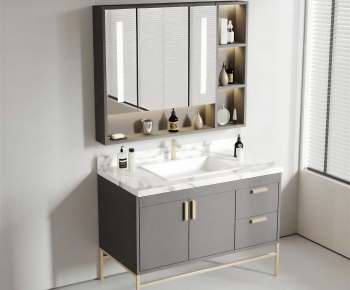 Modern Bathroom Cabinet-ID:621732957