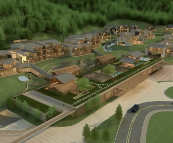 Modern Residential Building-ID:718801028