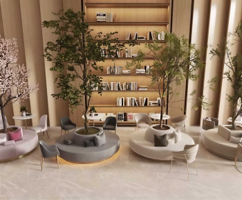 Modern Office Rest Area-ID:299599892