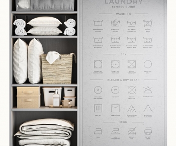 Modern Laundry Cabinet-ID:441478015