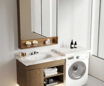 Modern Bathroom Cabinet-ID:567384963