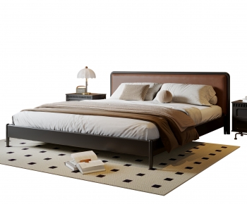 French Style Double Bed-ID:346609129