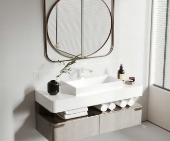 Modern Bathroom Cabinet-ID:120055917
