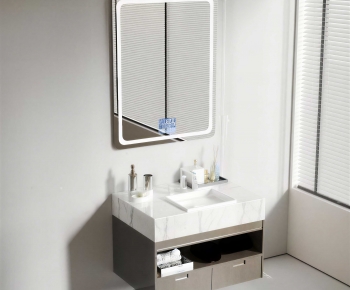 Modern Bathroom Cabinet-ID:324350121
