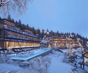 Modern Appearance Of Commercial Building-ID:385282994